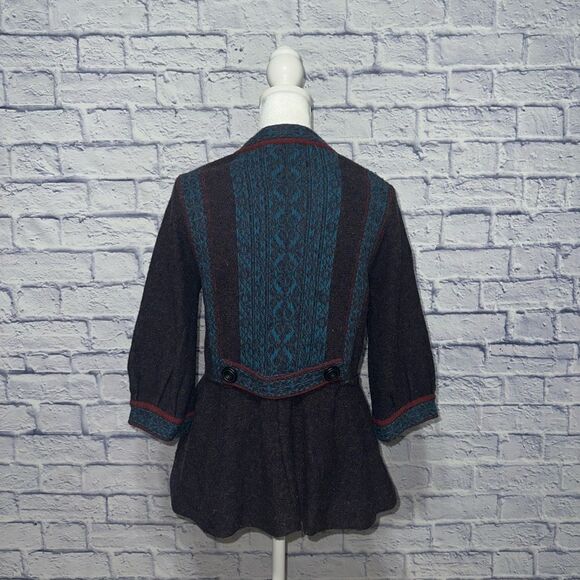 Touch of fairisle wool jacket free people - Picture 11 of 12